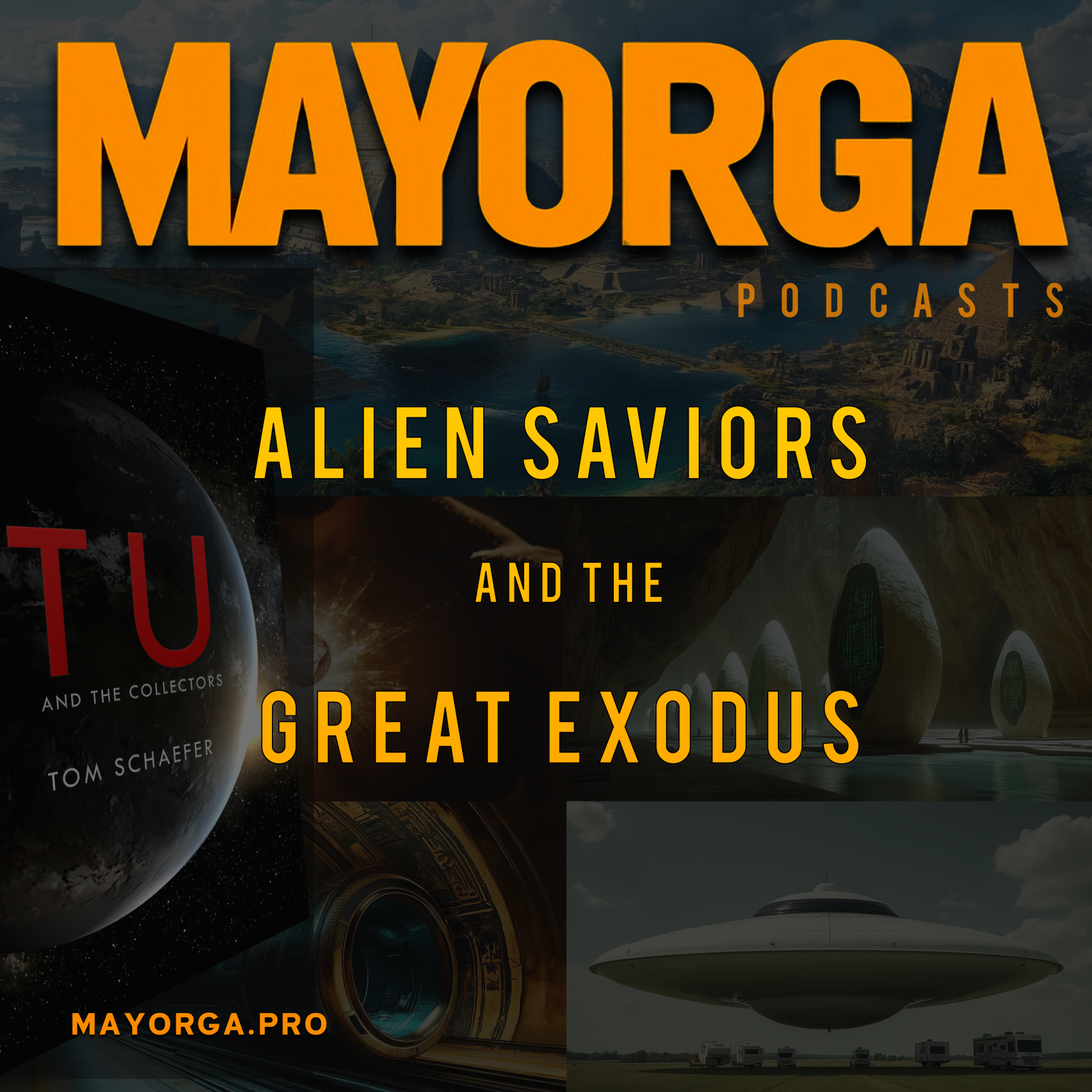 ALIEN SAVIORS and the GREAT EXODUS episode artwork